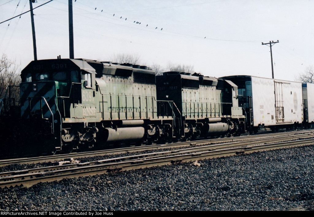 BNSF 6391 West